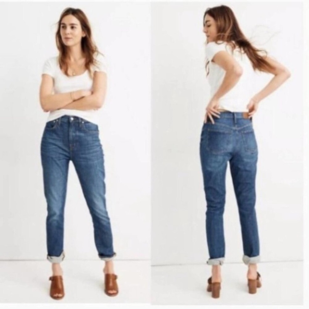Madewell The Highrise slim boy jean size 26